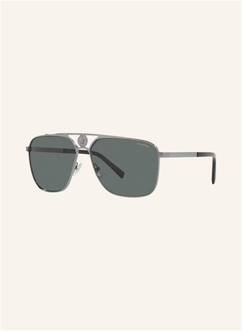 versace sonnenbrille herren silber